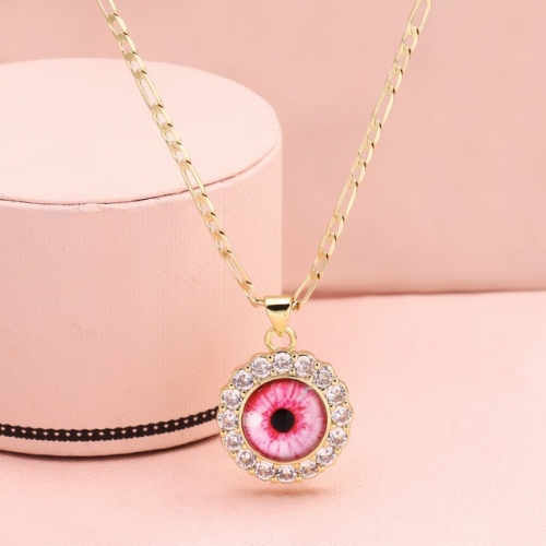 Stainless Steel Necklace-HY231110-P13CRRE (1)