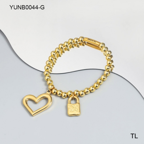 Stainless Steel uno de * 50 Bracelet-SN231114-YUNB0044-G-20.1