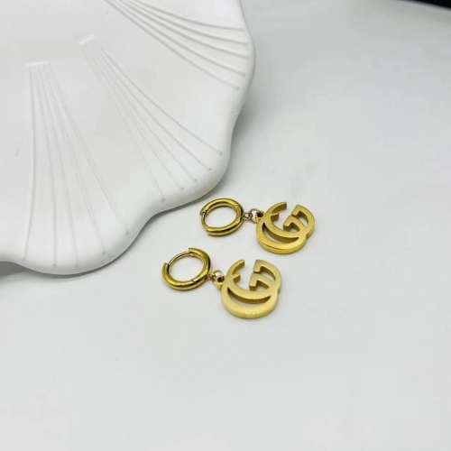 Stainless Steel Brand Earrings-ZN231114-P10VYIU (2)