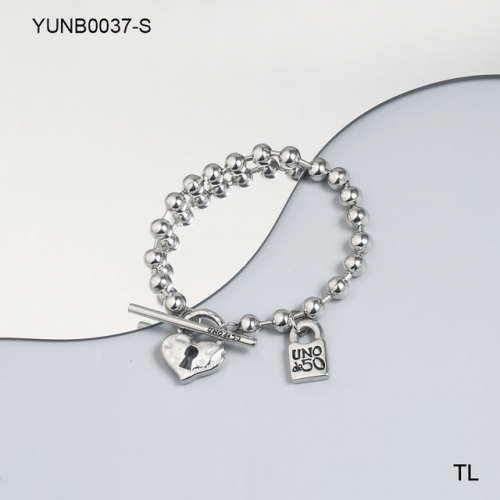 Stainless Steel uno de * 50 Bracelet-SN231114-YUNB0037-S-13.9