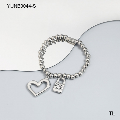 Stainless Steel uno de * 50 Bracelet-SN231114-YUNB0044-S-16.5