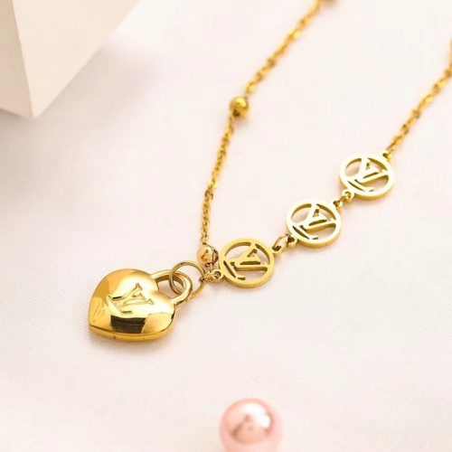 Stainless Steel Brand Necklace-YWA231123-P13XIIK (2)