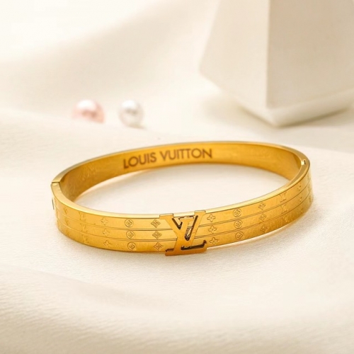 Stainless Steel Brand Bangle-YWA231123-P18BCZZ (2)