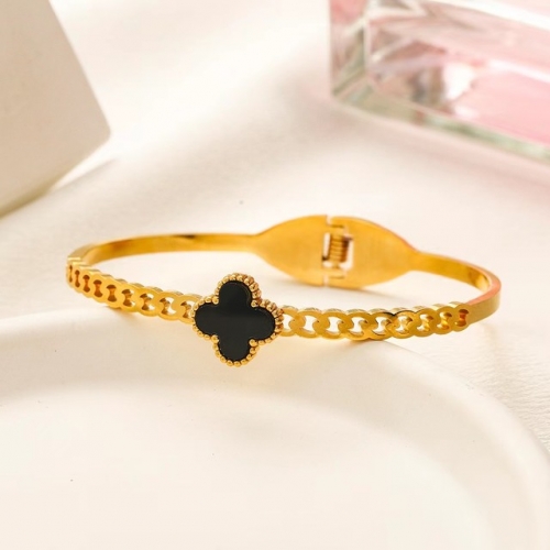 Stainless Steel Brand Bangle-YWA231123-P12.5CGGF (2)