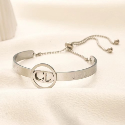 Stainless Steel Brand Bangle-YWA231123-P14CIOJ (1)