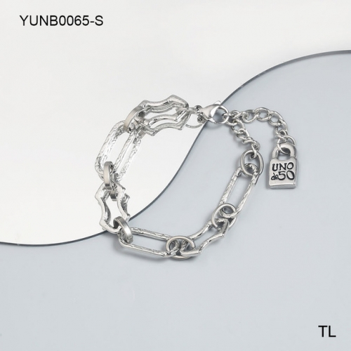 Stainless Steel Uno de *50 Bracelet-SN231122-YUNB0065-S-20.1