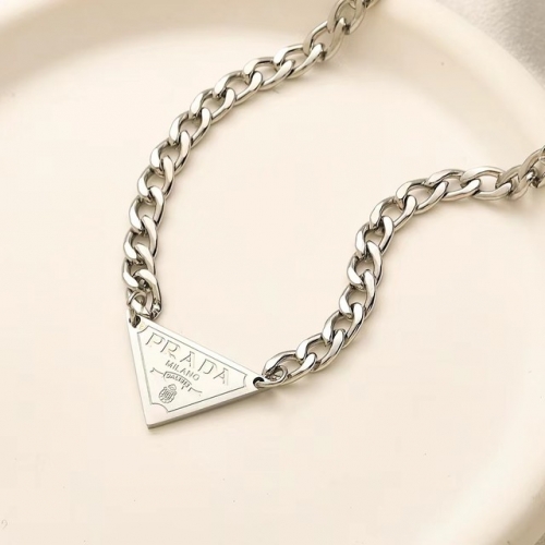 Stainless Steel Brand Necklace-YWA231123-P9CDER (2)