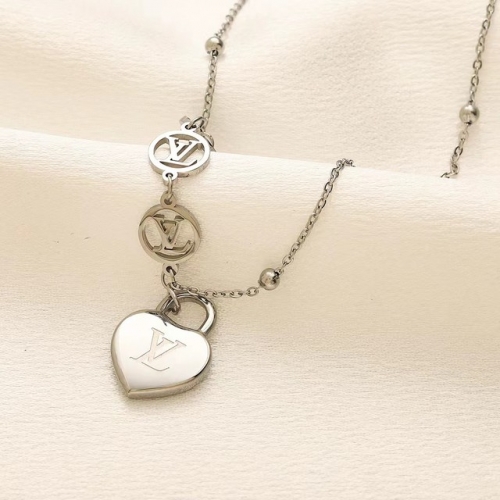 Stainless Steel Brand Necklace-YWA231123-P13XIIK (1)