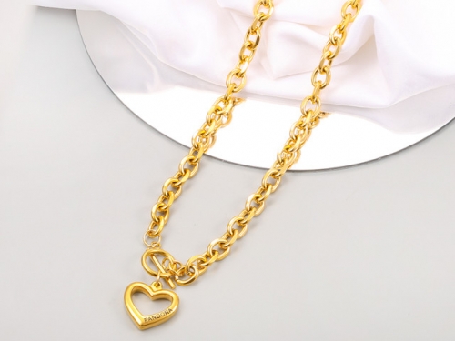 Stainless Steel uno de *50 Necklace-CH231123-P15KIHF