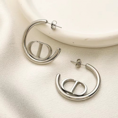 Stainless Steel Brand Earrings-YWA231123-P10.5SGHH (1)