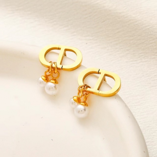 Stainless Steel Brand Earrings-YWA231123-P7.5XDG (2)