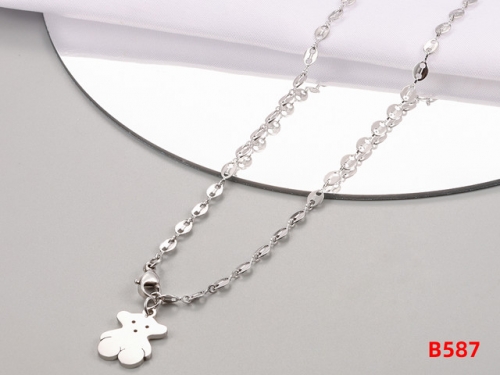Stainless Steel Tou*s Necklace-CH231123-P11NJGF (2)