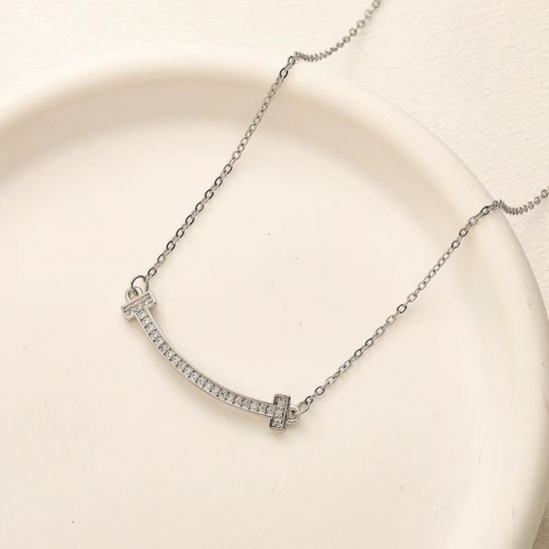 Copper Alloy Brand Necklace-YWA231123-P7.5XIIU