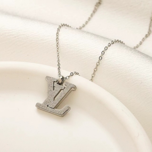 Stainless Steel Brand Necklace-YWA231123-P9VRFZ (2)