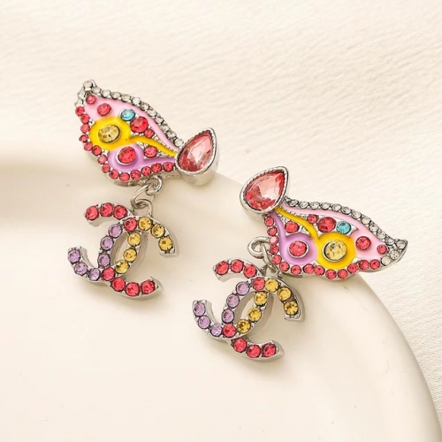 Copper Alloy Brand Earrings-YWA231123-P11VFIO