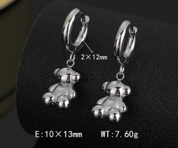 Stainless Steel Tou*s Earrings-DY231127-ED-223SS-171-12