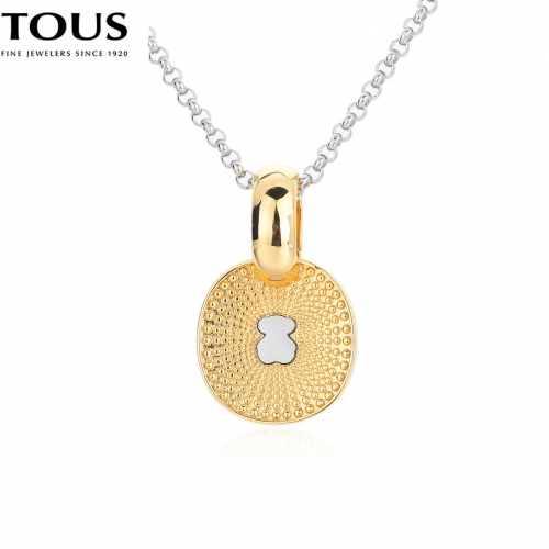 Stainless Steel Tou*s Necklace-DY231127-XL-174SG-314-22