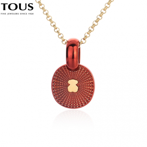 Stainless Steel Tou*s Necklace-DY231127-XL-174GO-343-24