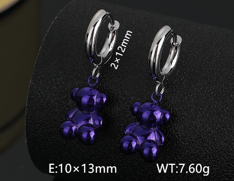 Stainless Steel Tou*s Earrings-DY231127-ED-223SP-186-13