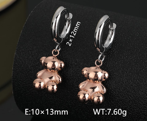 Stainless Steel Tou*s Earrings-DY231127-ED-223SR-186-13