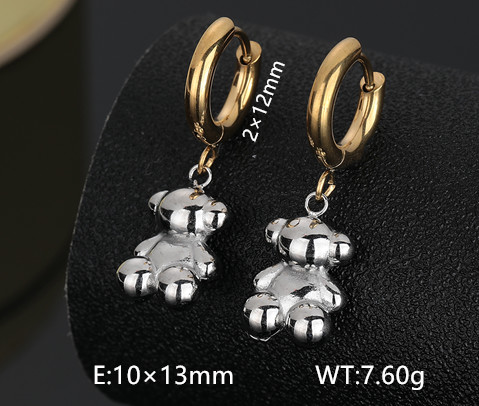 Stainless Steel Tou*s Earrings-DY231127-ED-223GS-186-13