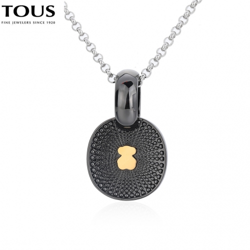 Stainless Steel Tou*s Necklace-DY231127-XL-174SB-314-22