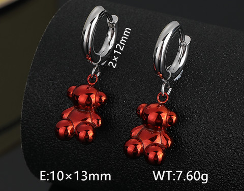Stainless Steel Tou*s Earrings-DY231127-ED-223SRE-186-13