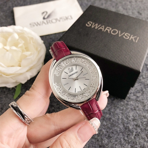 Stainless Steel Swarovsk*i Watches-FS230214-P17-5