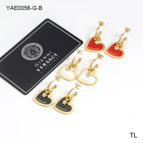 Stainless Steel Brand Earrings-SN231201-YAE0056-G-B-16.1