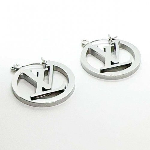 Stainless Steel Brand Earrings-RR231201-Rre1226-15