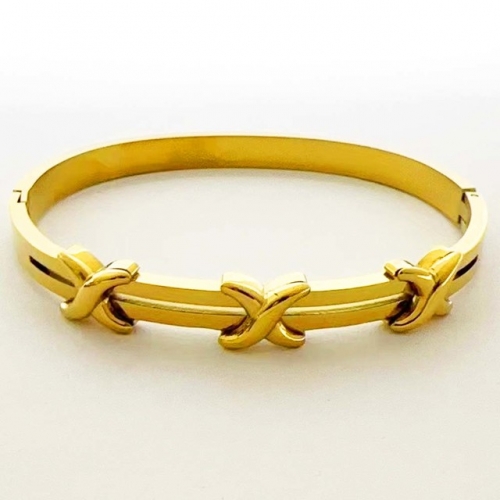 Stainless Steel Bangle-RR231201-Rrs04636-24