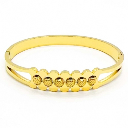 Stainless Steel Bangle-RR231201-Rrs04654-24