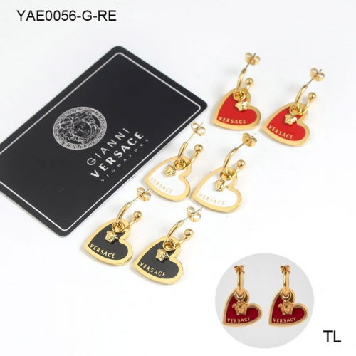 Stainless Steel Brand Earrings-SN231201-YAE0056-G-RE-16.1