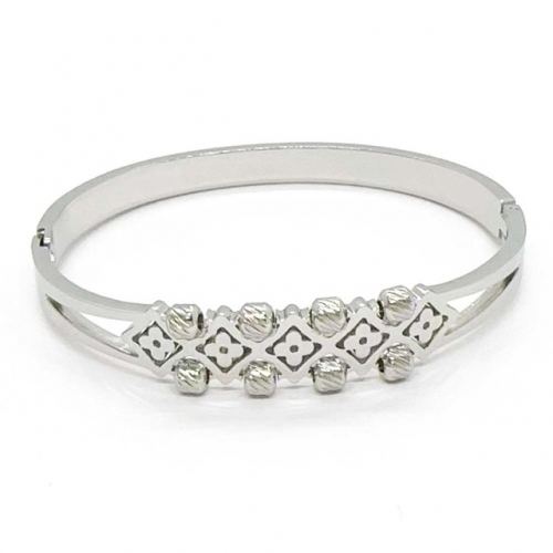 Stainless Steel Bangle-RR231201-Rrs04651-23