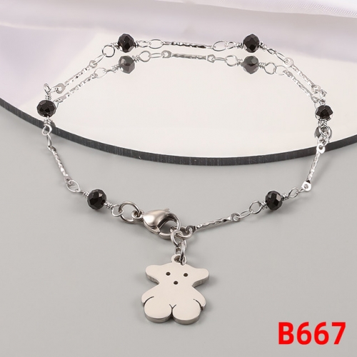 Stainless Steel TOU*S Bracelet-CH231215-P10VDEZ (1)