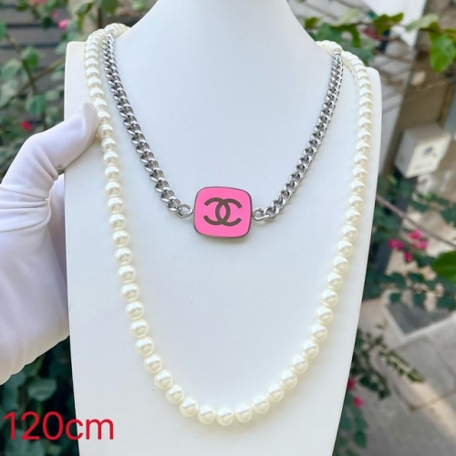 Stainless Steel Brand Necklace-ZN231215-P28TYRD (2)