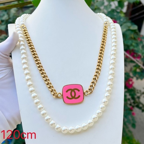 Stainless Steel Brand Necklace-ZN231215-P30CYYT (4)