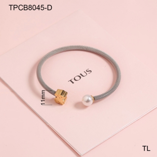 Stainless Steel Tou*s Bangle-SN231215-TPCB8045-D-16