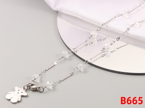 Stainless Steel TOU*S Necklace-CH231215-P11DEDXS (3)