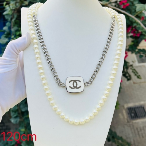 Stainless Steel Brand Necklace-ZN231215-P28TYRD (4)