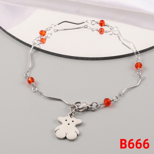 Stainless Steel TOU*S Bracelet-CH231215-P10VDEZ (3)