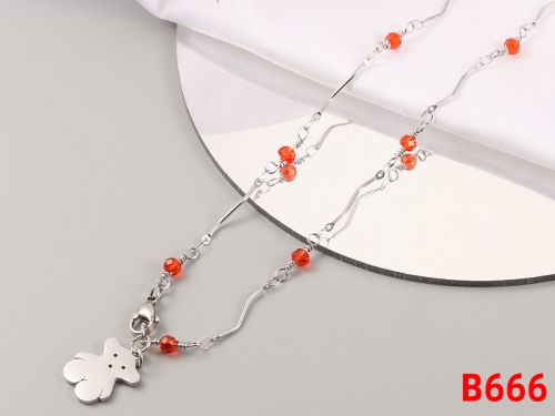 Stainless Steel TOU*S Necklace-CH231215-P11DEDXS (4)