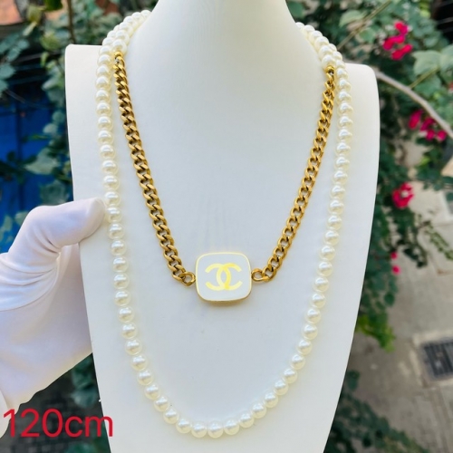 Stainless Steel Brand Necklace-ZN231215-P30CYYT (6)