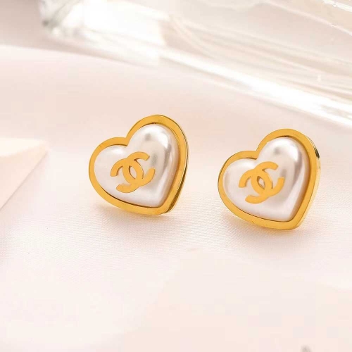 Stainless Steel Brand Earrings-YWA231228-P11GHF