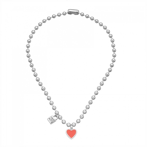 Stainless Steel Uno de * 50 Necklace-HF231228-P10BOLI (1)