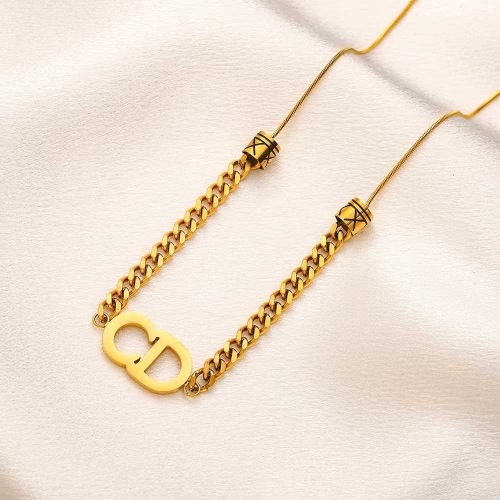 Stainless Steel Brand Necklace-YWA231228-P10YIHF (2)