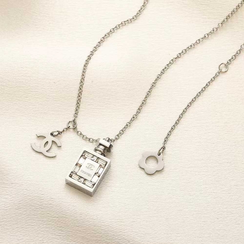 Stainless Steel Brand Necklace-YWA231228-P12CTU (1)