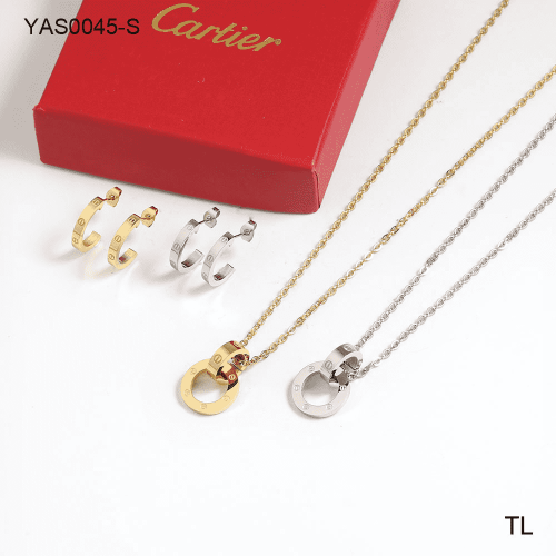 Stainless Steel Brand Jewelry Set-SN240103-YAS0045-S-18.2