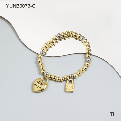 Stainless Steel Uno de * 50 Bracelet-SN240103-YUNB0073-G-16.5