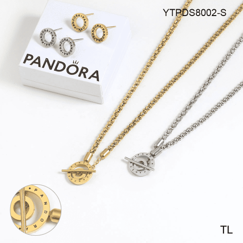 Stainless Steel Pandor*a Jewelry Set-SN240103-YTPDS8002-S-18.1